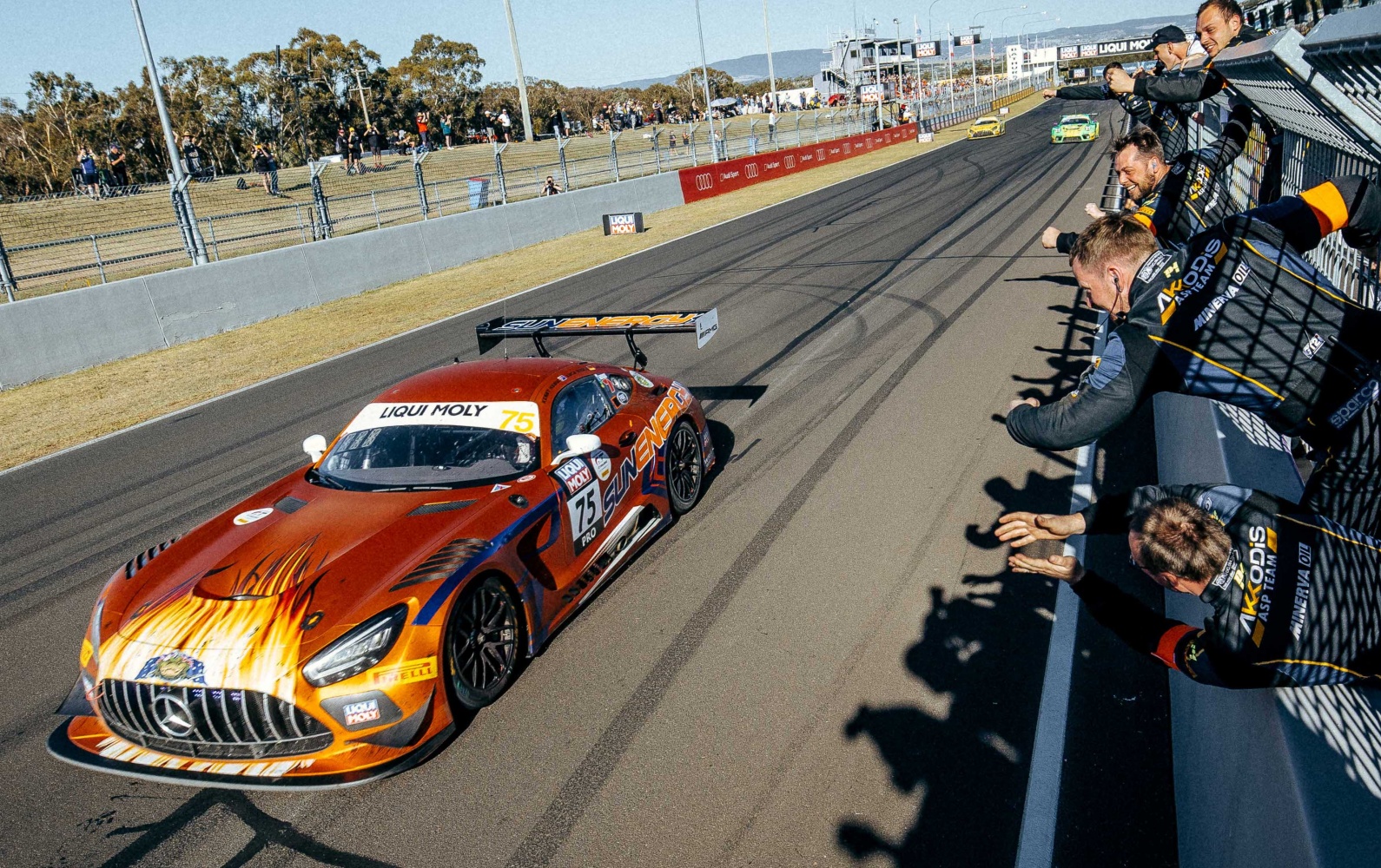 Two continents, two championships, and a brilliant victory! SunEnergy1 Racing at the top!