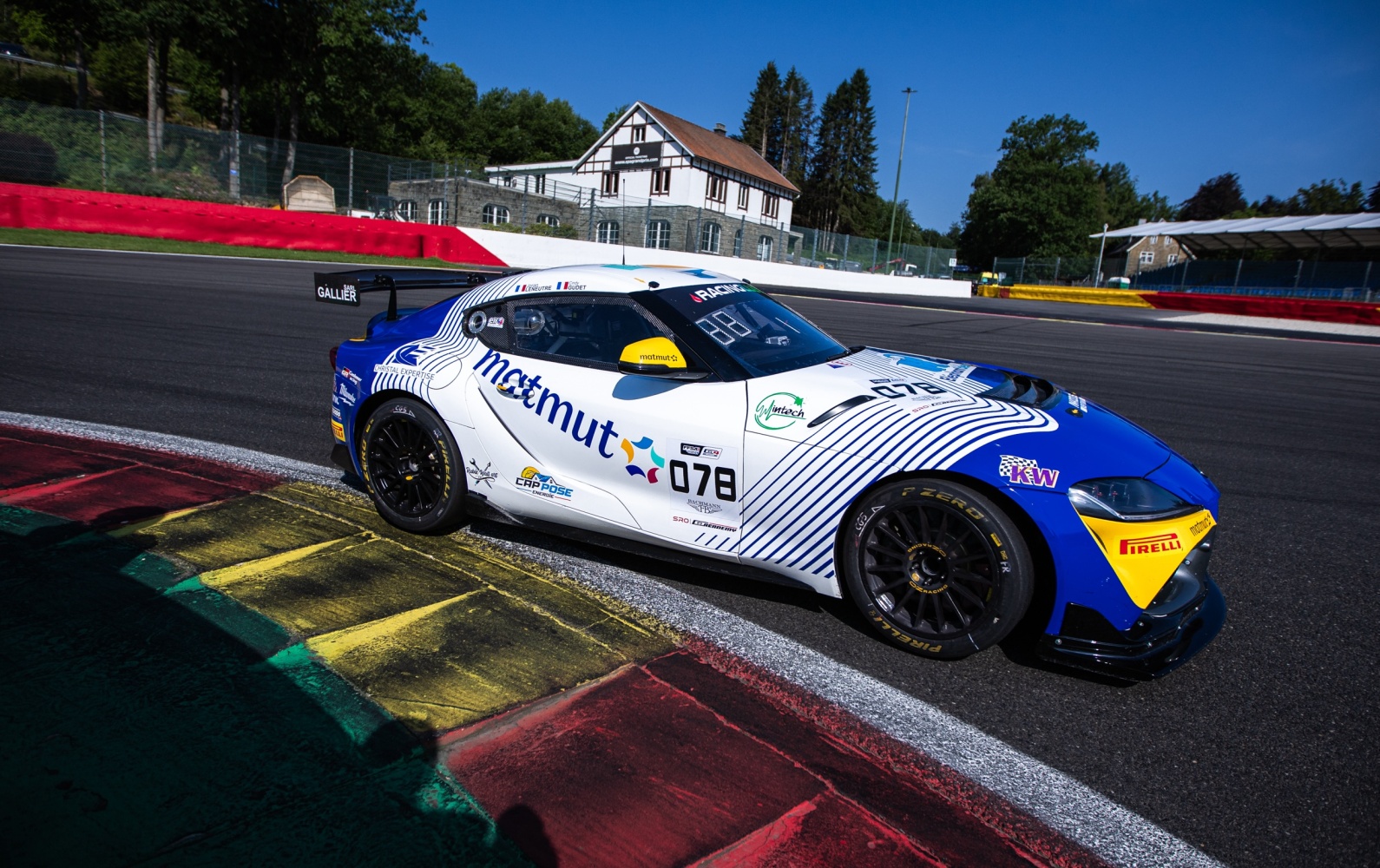 Champ. de France FFSA GT4 - Spa - Victoire et podium!